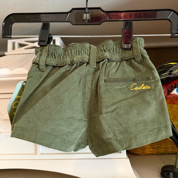 Cadets Corduroy Shorts in Green SZ 1/2 NWT boys - Picture 3 of 3